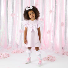 Load image into Gallery viewer, Adee Sweat dress with large bow detail ( 8 YEAR)
