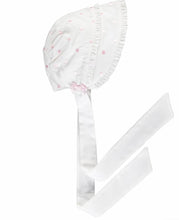 Load image into Gallery viewer, EMILE ET ROSE Girls Cotton Bonnet
