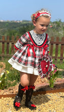 Load image into Gallery viewer, IN25-01 Red and black check
dress