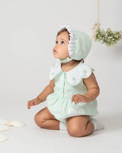 Load image into Gallery viewer, Heart Romper &amp; Bonnet