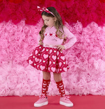 Load image into Gallery viewer, W251506 LYLA
Heart print skirt set
