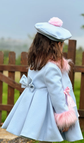 In25-20 Baby blue coat pink
details