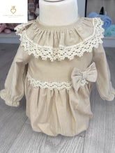 Load image into Gallery viewer, Lace Bow Romper