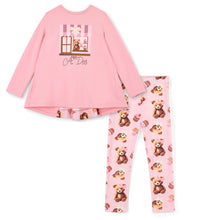 Load image into Gallery viewer, W252509 MISSY
Cupcake legging set - 4102 Rose Pink