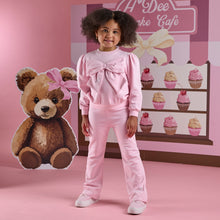 Load image into Gallery viewer, W252512 LUNA
Bow flare tracksuit - 4001 - pink Fairy