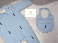 Load image into Gallery viewer, Soldier Babygrow with Bib