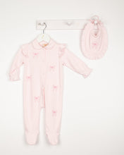 Load image into Gallery viewer, Bow Babygrow with Bib