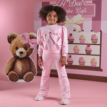 Load image into Gallery viewer, W252512 LUNA
Bow flare tracksuit - 4001 - pink Fairy
