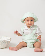 Load image into Gallery viewer, Mint Green Romper (HAT NOT INCLUDED)