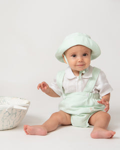 Mint Green Romper (HAT NOT INCLUDED)