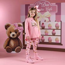 Load image into Gallery viewer, W252509 MISSY
Cupcake legging set - 4102 Rose Pink