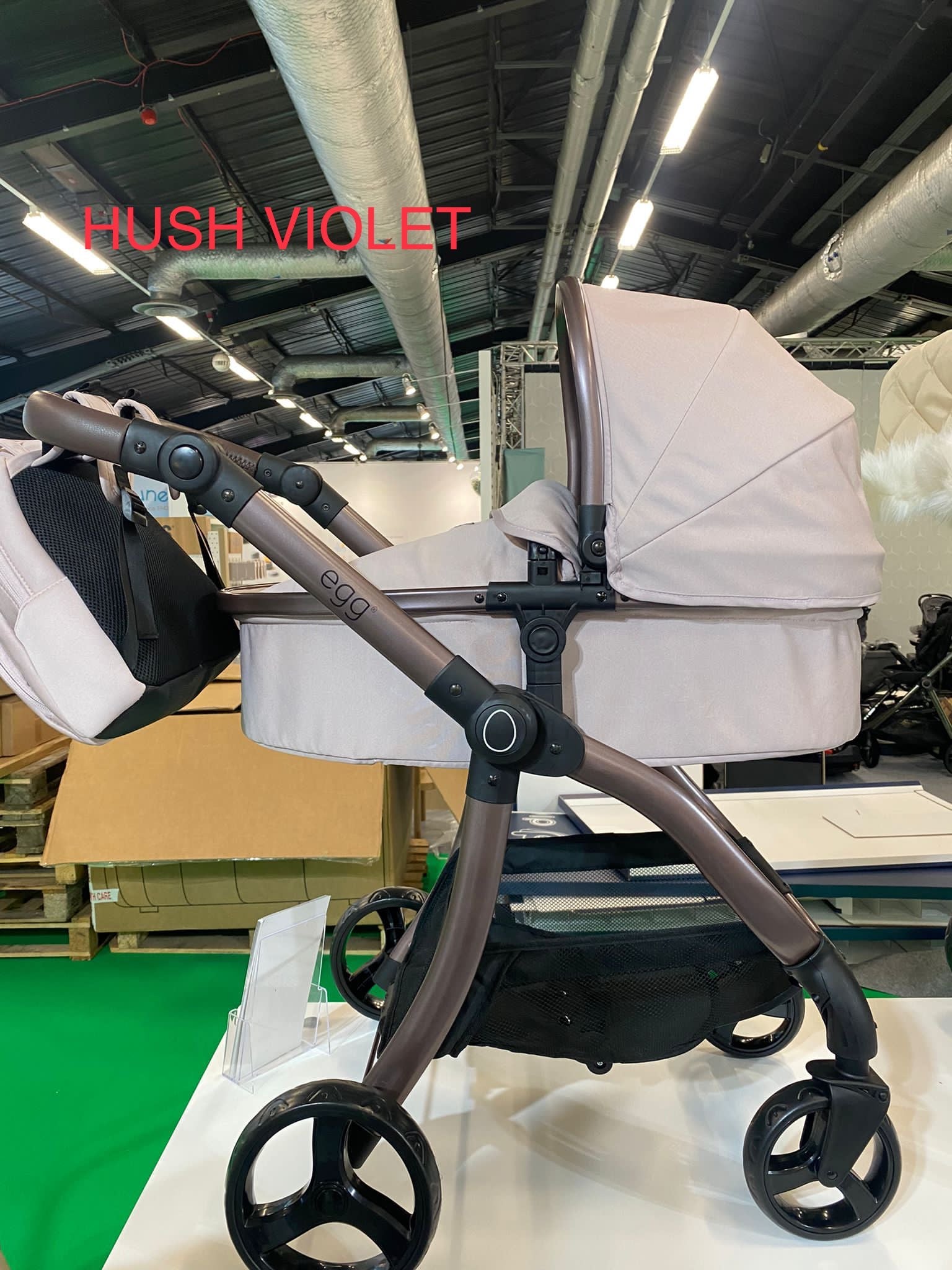 HUSH VIOLET EGG PRAM – Lamaisah-Ariannah Boutique