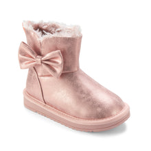 Load image into Gallery viewer, W255104 BOWTIFUL - Faux suede boot with bow detail - PINK FAIRY