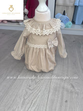 Load image into Gallery viewer, Lace Bow Romper