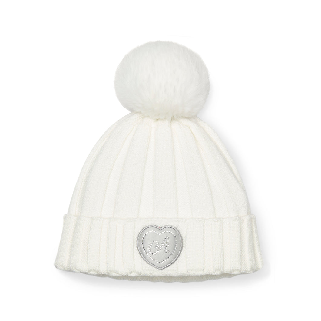W251909 MALLORY
Pom pom knitted hat - SNOW WHITE