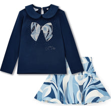 Load image into Gallery viewer, W253528 NELLIE - Swirl print skirt set