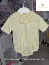 Load image into Gallery viewer, Smock Romper (Lemon)
