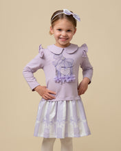 Load image into Gallery viewer, LILAC PEARL PRESENT JUMPER DRESS (6-7YEAR)