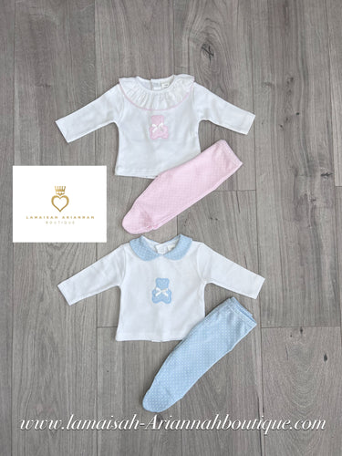 Teddy Bear Set (Blue 6M)