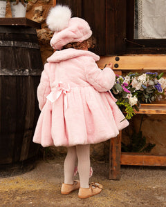 EXTRA SOFT FUR PINK COAT | IN22-13