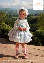 Load image into Gallery viewer, ROSES AND BABY BLUE DRESS