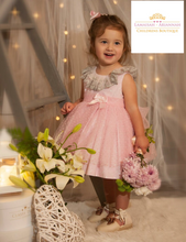 Load image into Gallery viewer, Pink Tulle Puffball Dress 302