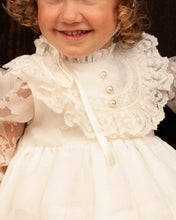 Load image into Gallery viewer, CREAM DRESS WITH LITTLE PEARLS | IN22-06