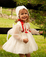Load image into Gallery viewer, FLOWER SMOCK CREAM DRESS | IN22-02