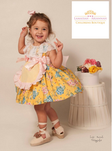 Load image into Gallery viewer, Pinny Flower Puffball Dress 317