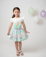 Load image into Gallery viewer, Diamonte Carousel Skirt Set MINT