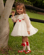 Load image into Gallery viewer, FLOWER SMOCK CREAM DRESS | IN22-02