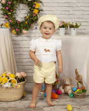 Load image into Gallery viewer, BOYS RABBIT SMOCK SET | PC23-01